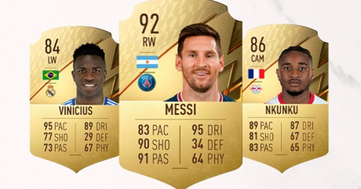 FIFA 22 divulga melhores jogadores do game com Messi na liderança; veja  lista de rating - Jogada - Diário do Nordeste